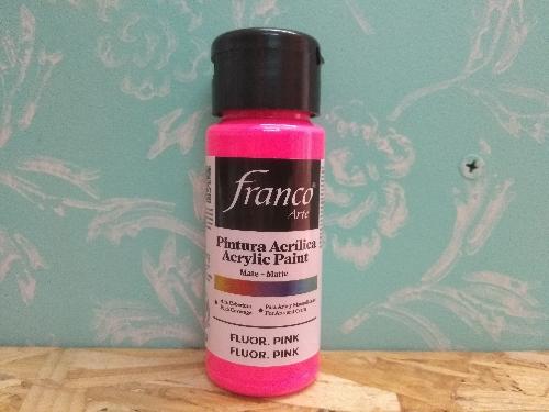 ACRILICO FRANCO FLUOR.PINK 60CC