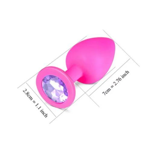 Miniatura 2 de Agotado ‼️ Plug silicona talla S
