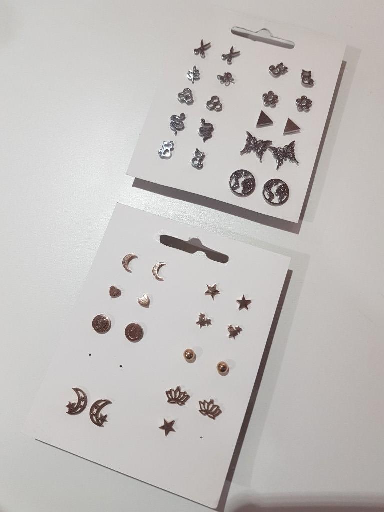 ARITOS DE ACERO QUIRÚRGICO