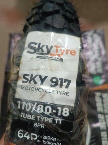 Miniatura 2 de MOTO 110/80-18 TT SKY917 8PR 64/P SKY TYRE MIXTA