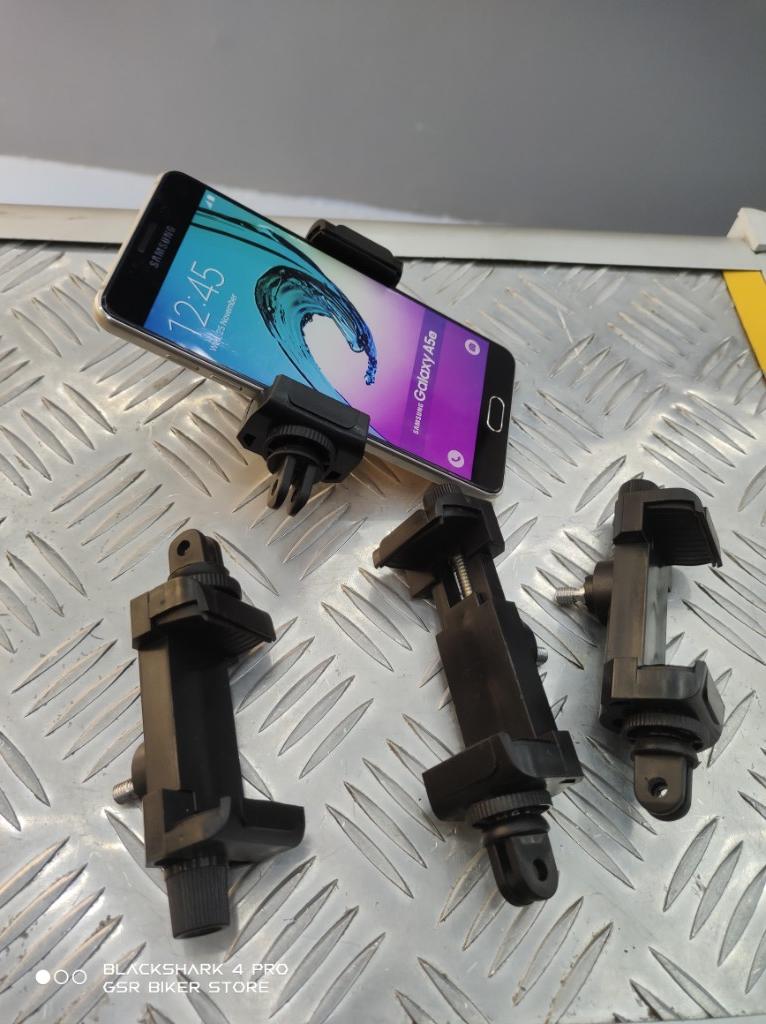 Miniatura 2 de Base soporte de celular para casco o arnés