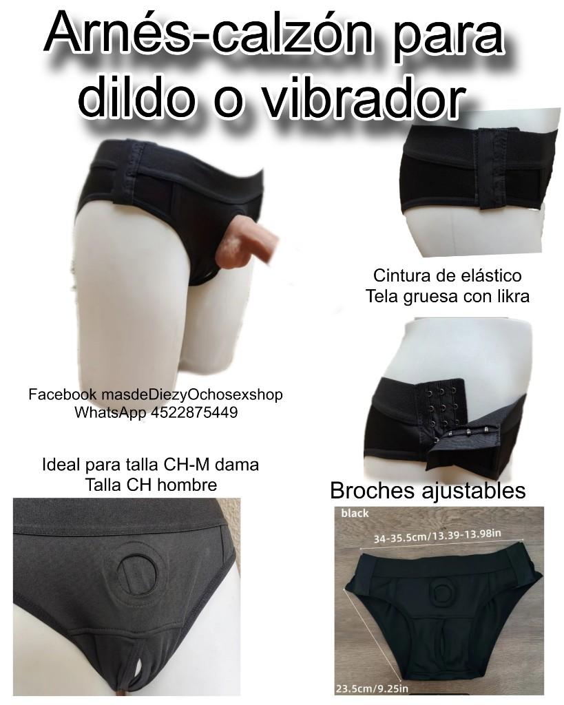 Arnés calzon para dildo o vibrador