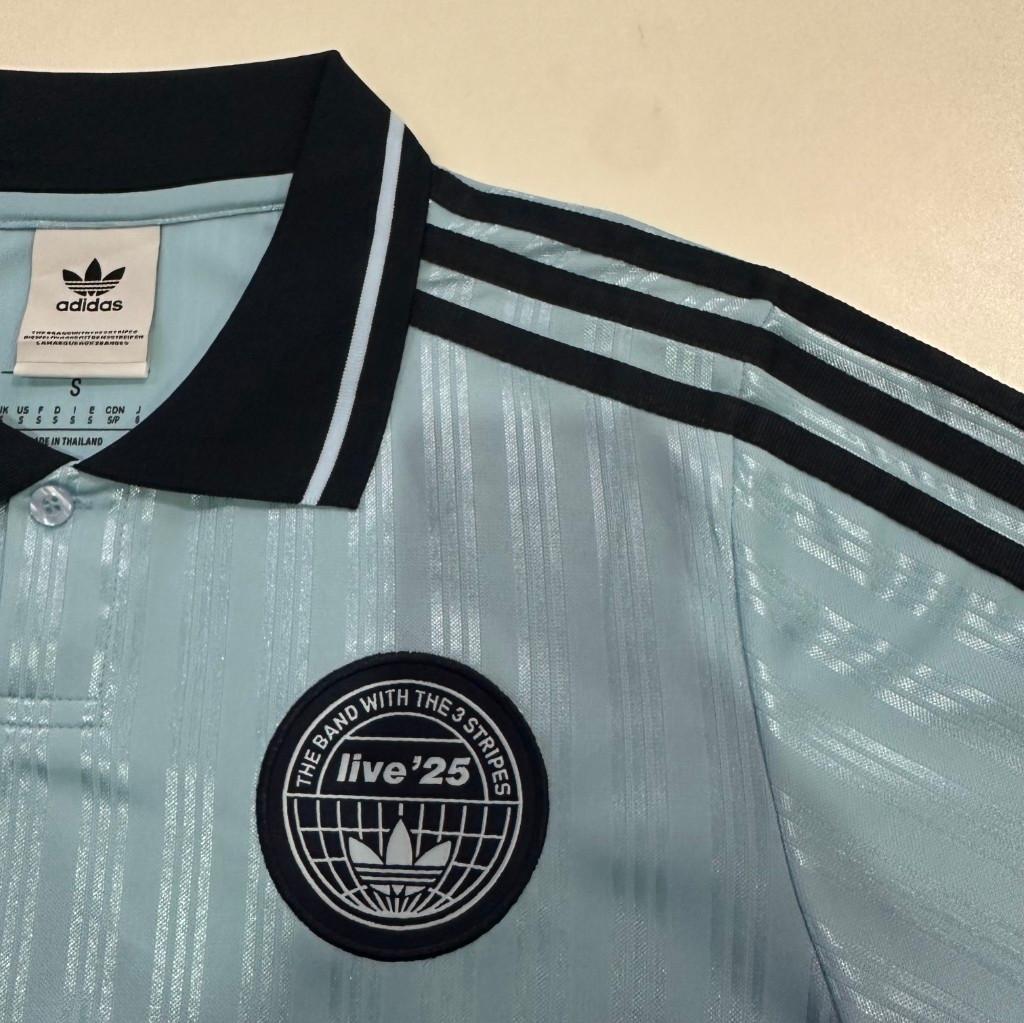Miniatura 3 de Camisa colaboração Adidas Originals x Oasis - Azul