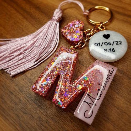 Miniatura 2 de LLAVERO INICIAL CON NOMBRE