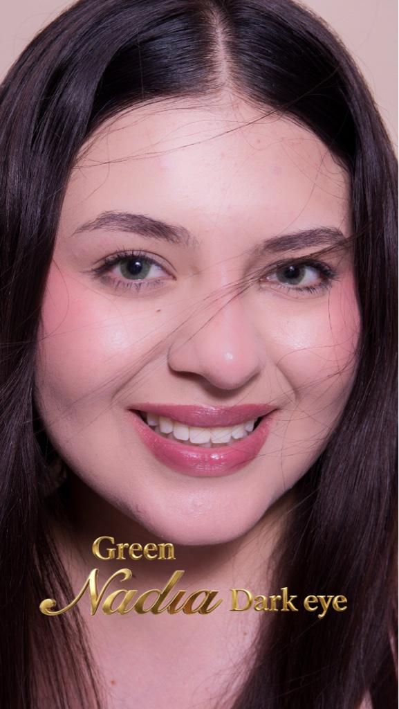 Miniatura 2 de 6 pares Nadia Dark eye verde