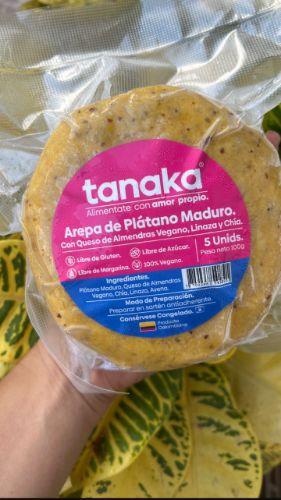 Arepas de Maduro y Queso Vegano