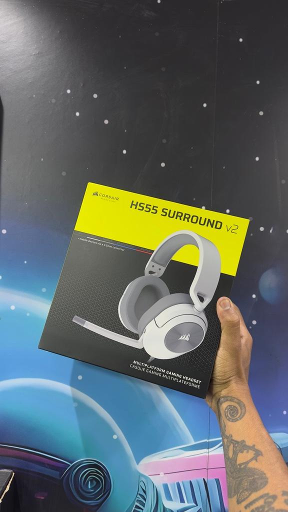 Corsair - HS55 Sorround v2 White