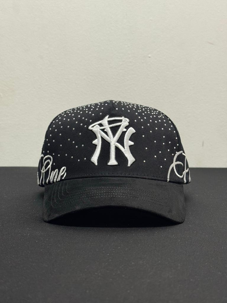 31 Hats Crystals Forever White