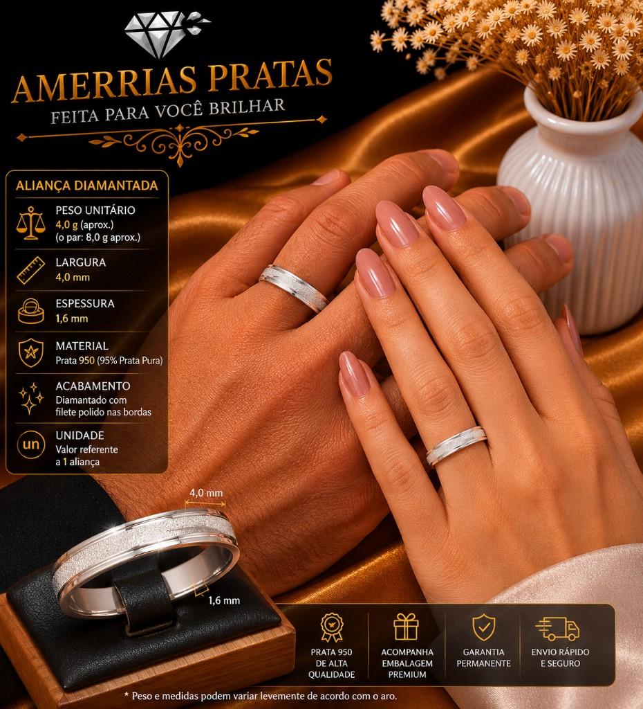 Miniatura 3 de ALIANÇA DIAMANTADA