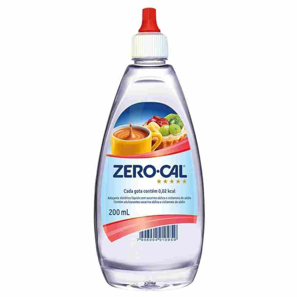 ADOCANTE ZERO CAL 200ML SACARINA