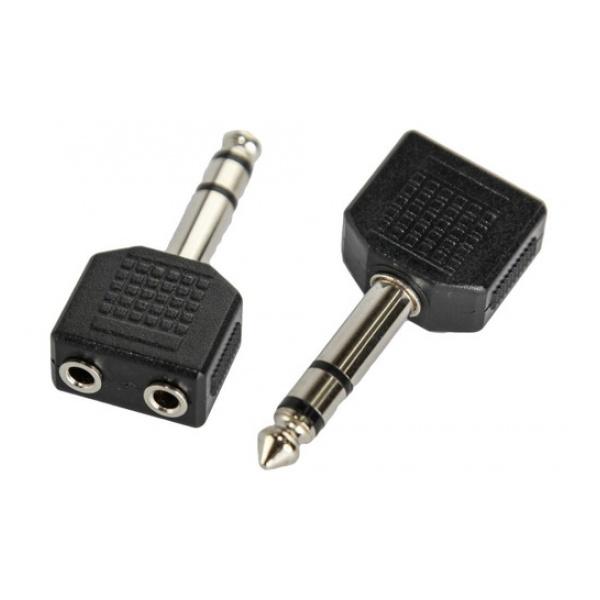 Adaptador 2 plug a estéreo