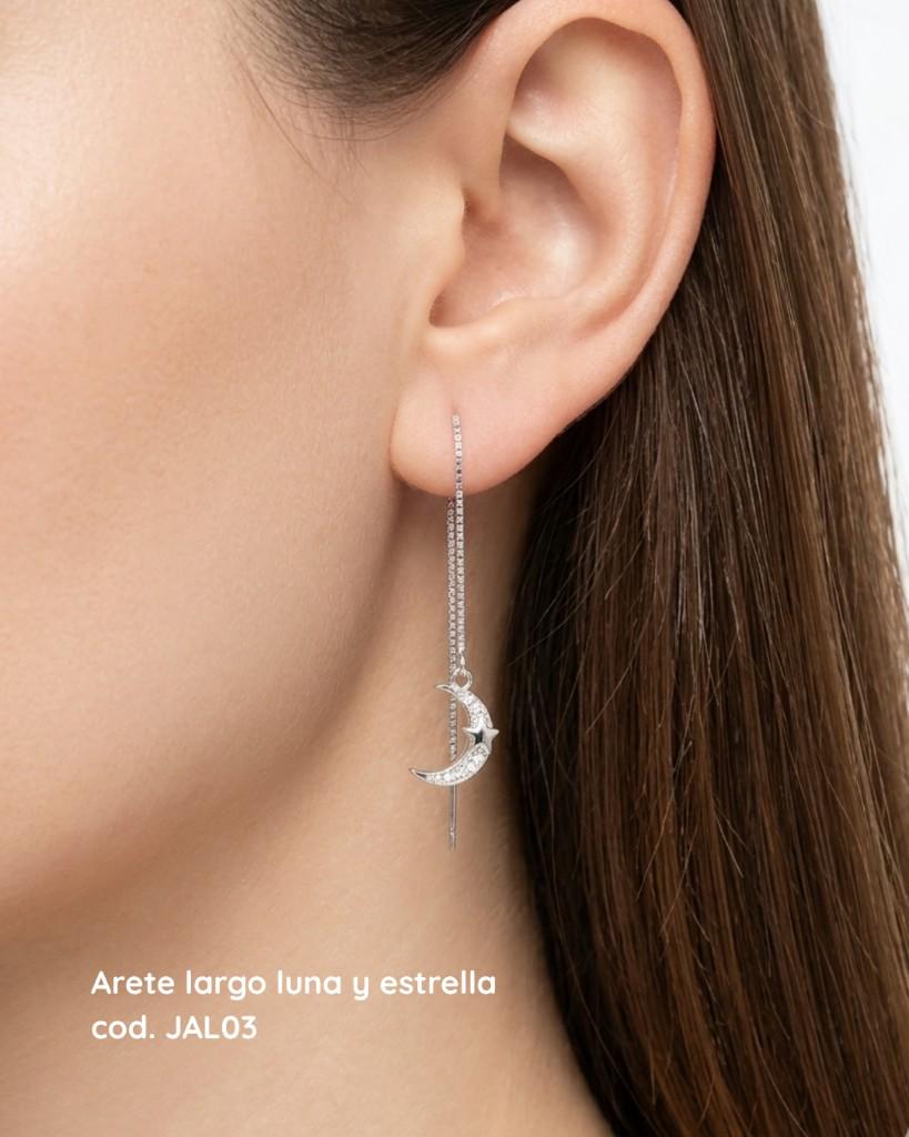 Aretes largos Cod. JAL03