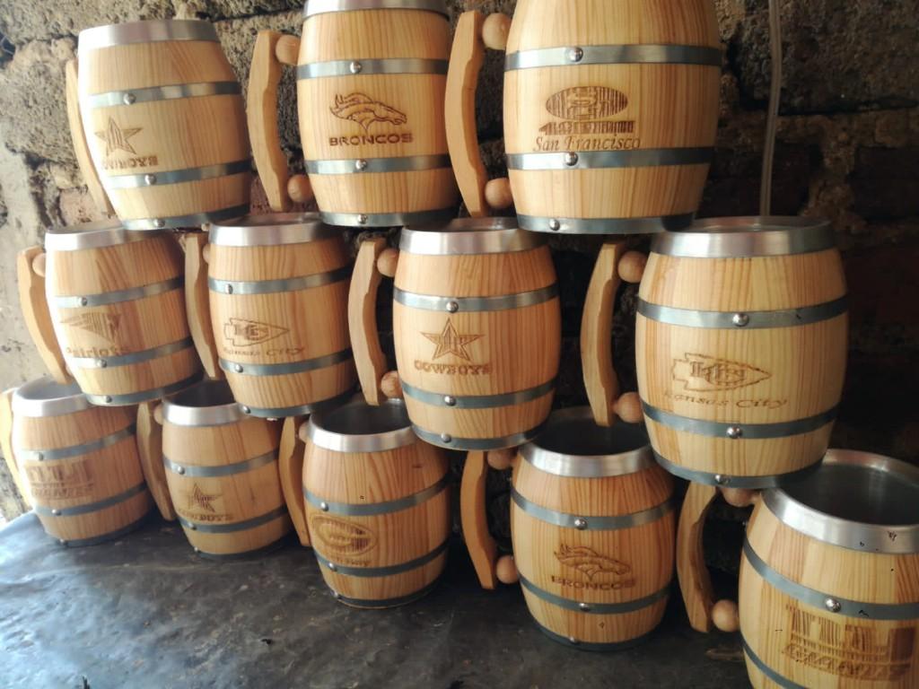 Tarro madera de roble 1 litro