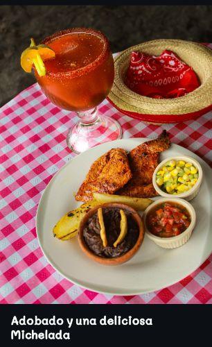 Adobado lunch