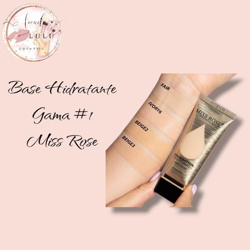 Base Hidratante Gama #1 Miss Rose