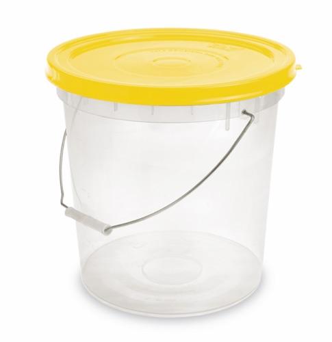 Balde Comercial 16 L C/ Tapa Y Asa De Metal