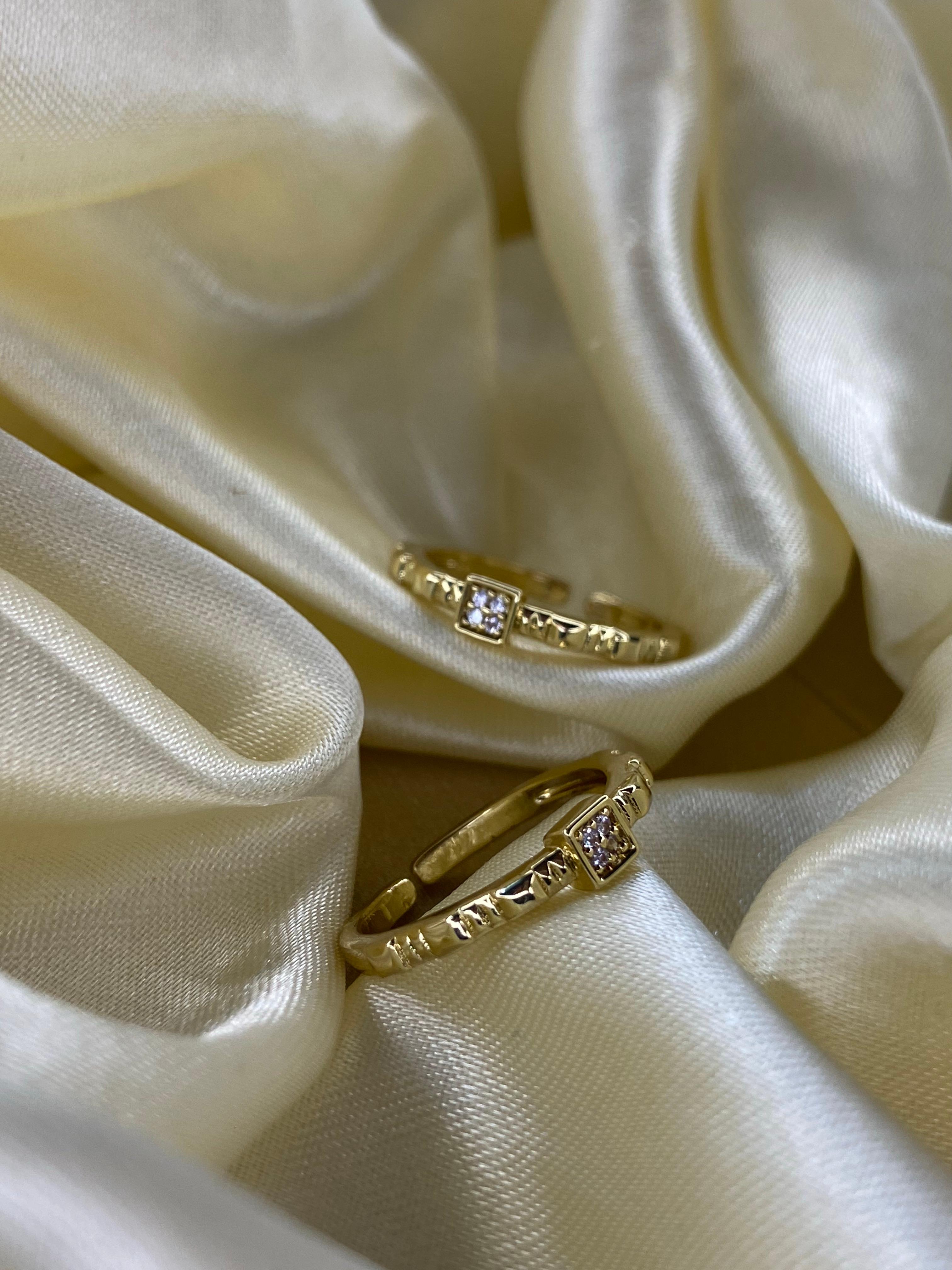 Anillo Eclipse Dorado