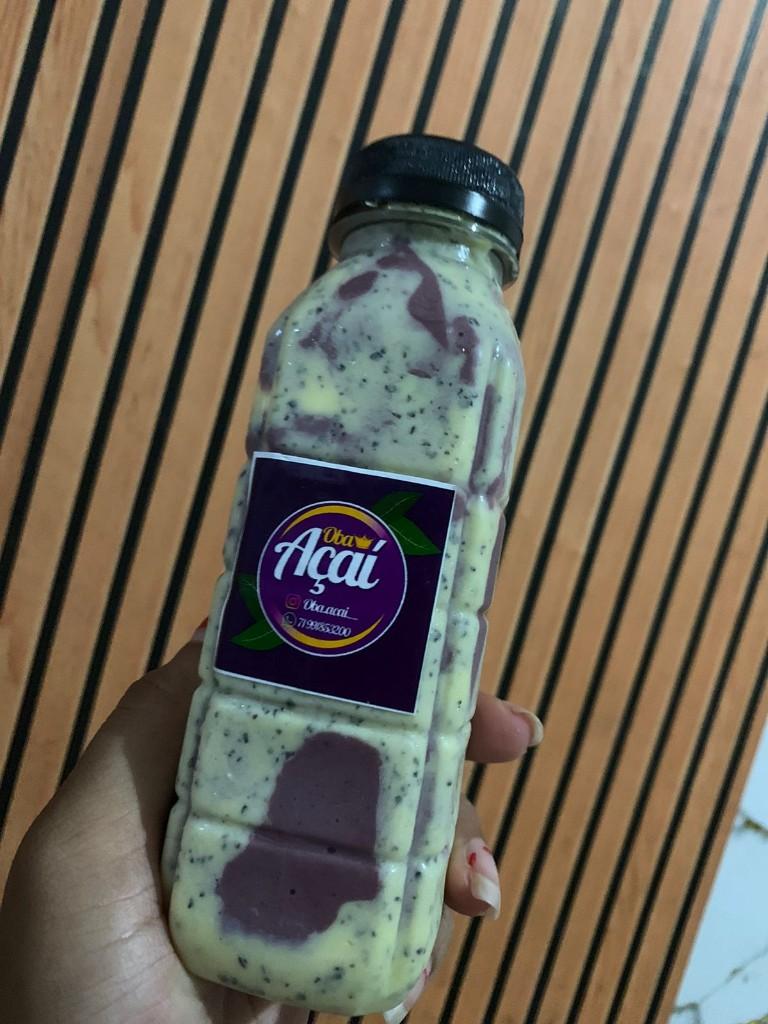 Açaí com creme de maracujá 300ml