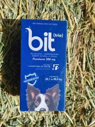 Bit trío perro 20 a 40kg protección 90 dias