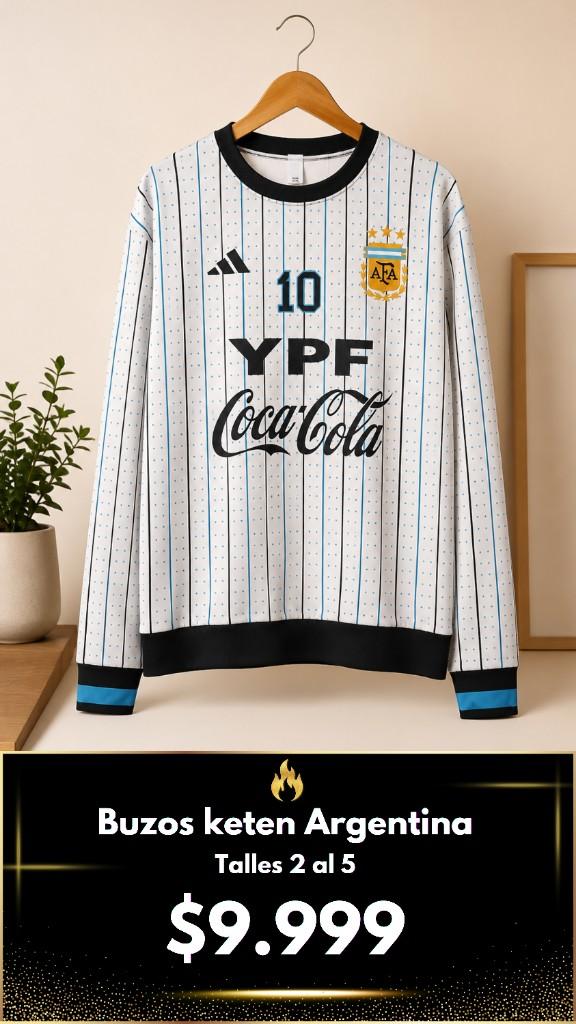 Buzo keten argentina $10.000