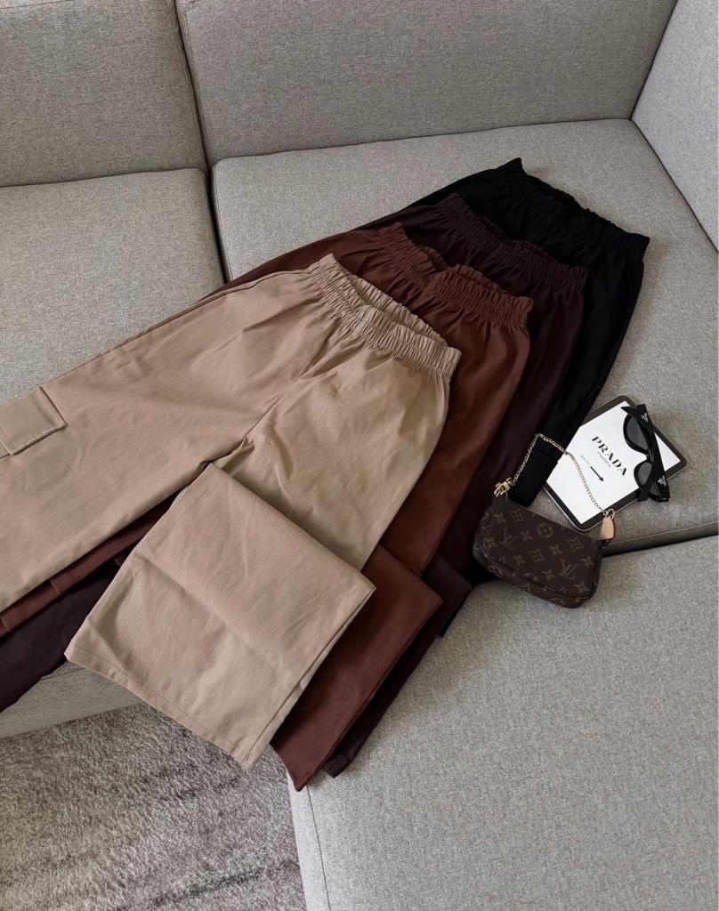 Miniatura 2 de Pantalón cargo (negro)