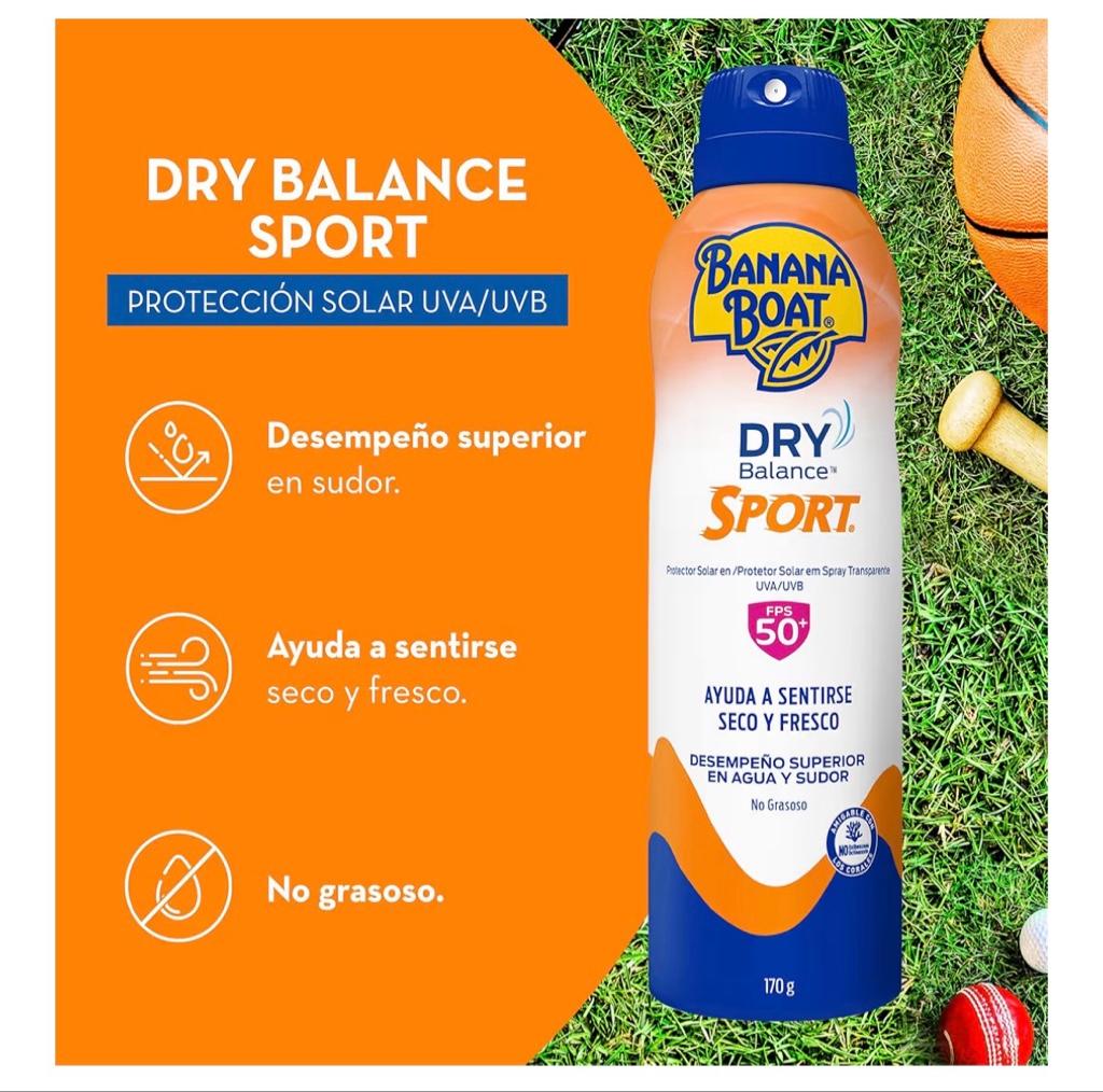 Miniatura 3 de BANANA BOAT Protector en Spray Dry Balance Sport 170g