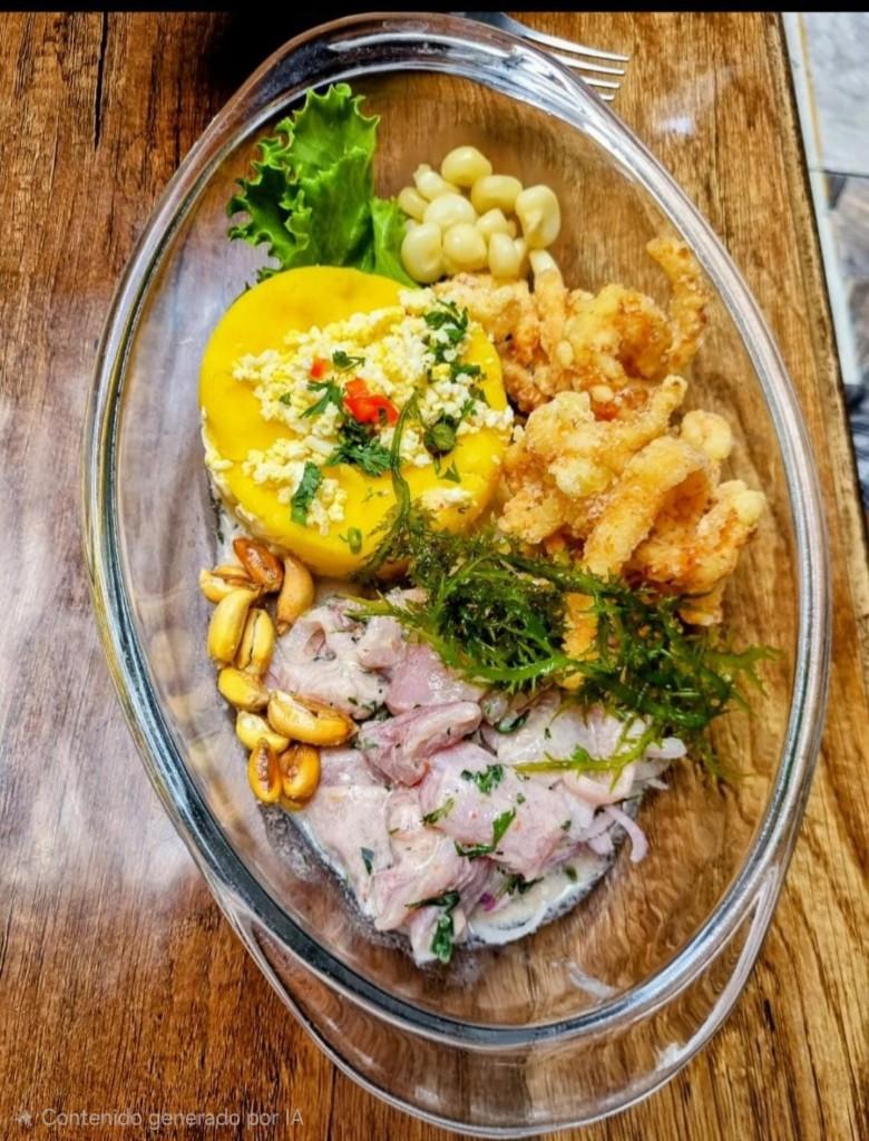 Ceviche Carretillero + Causa