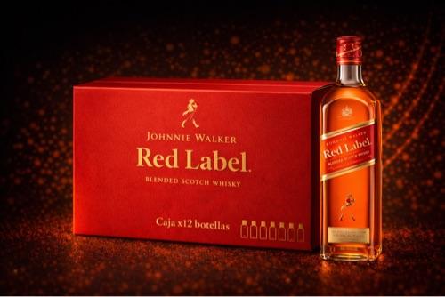 Caja x12 unidades del Red Label