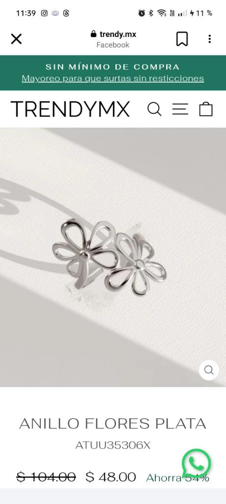 Miniatura 2 de Anillo floral