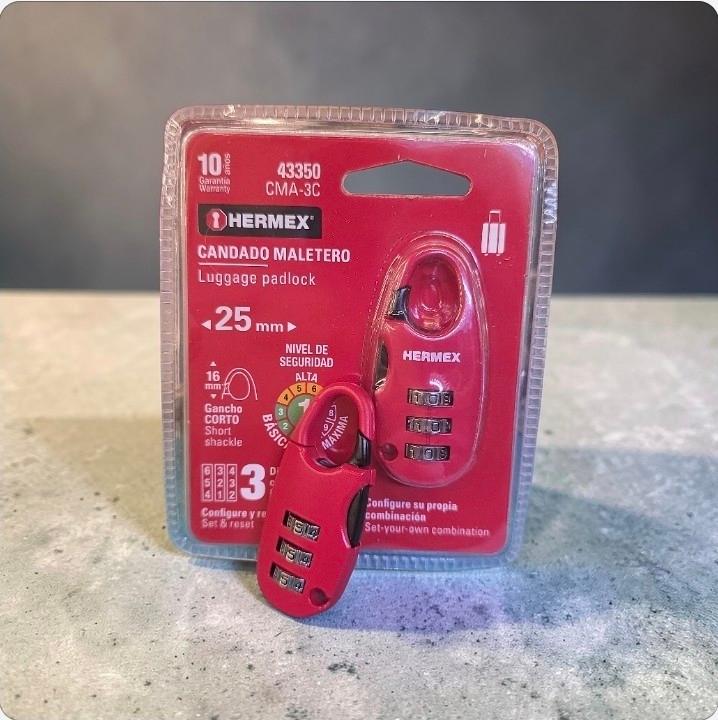 Candado Hermex 25mm de clave
