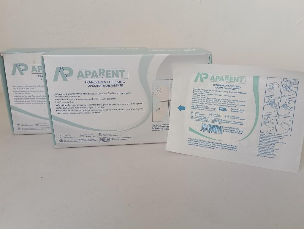 Apósito Aparent 6x7 caja con 50 piezas