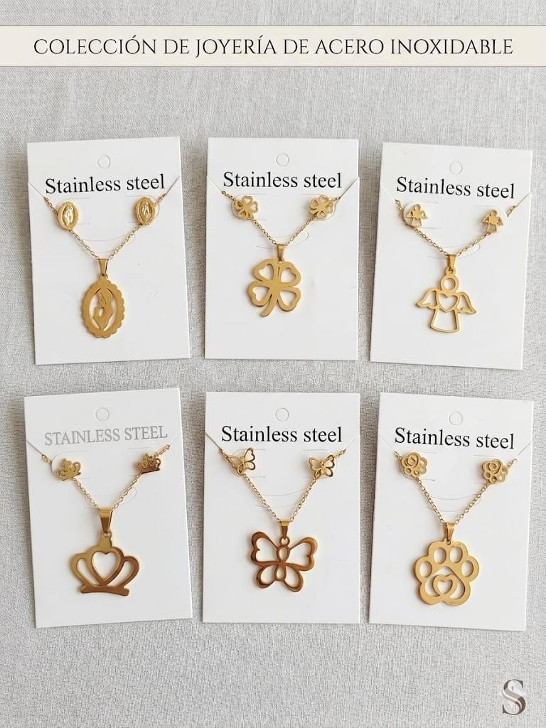 *SET COLLAR + ARETES