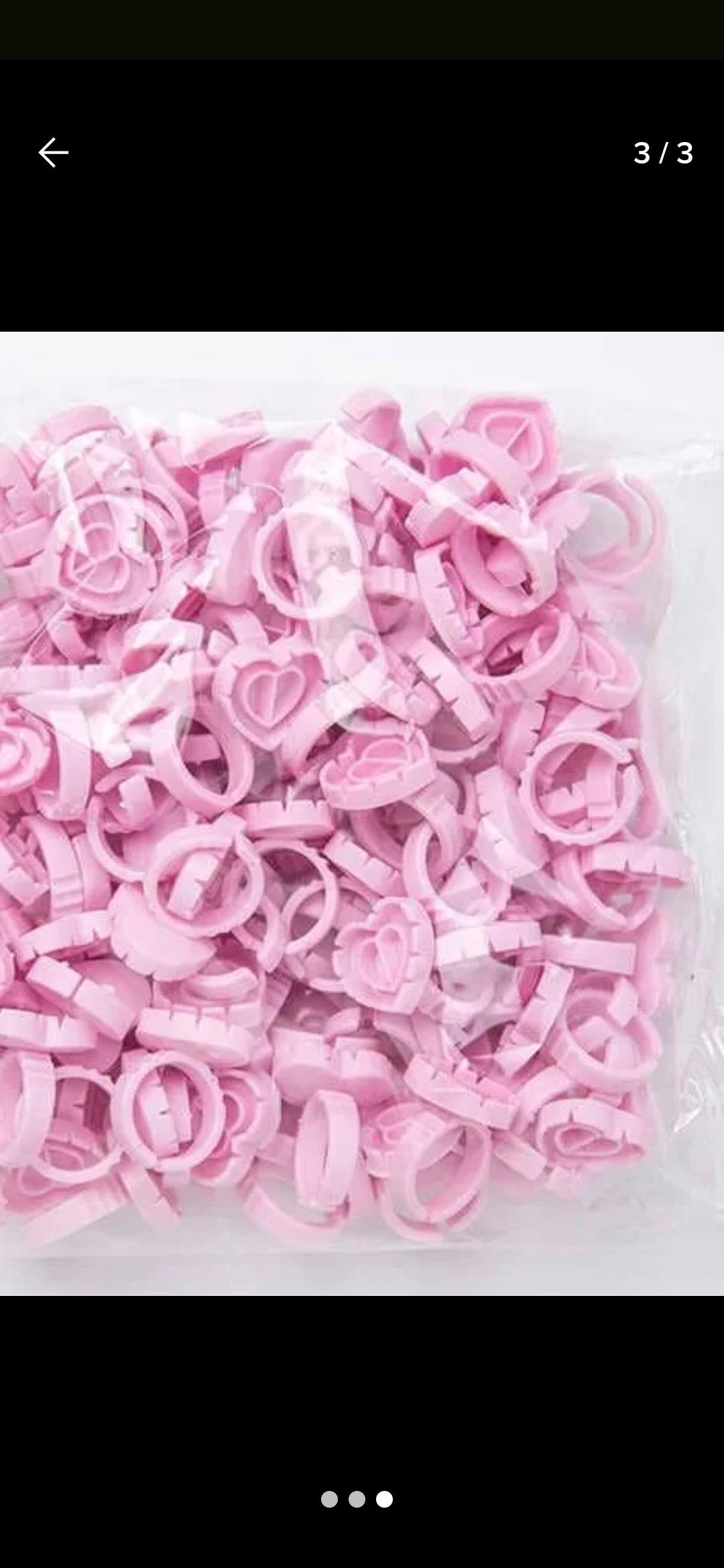 Miniatura 2 de Anillos para adhesivo 1x100