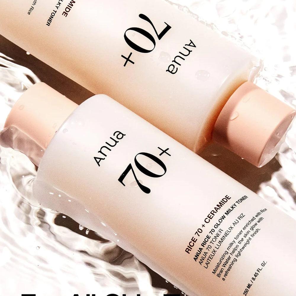 Miniatura 2 de ANUA - Rice 70 Glow Milky Toner 250ml