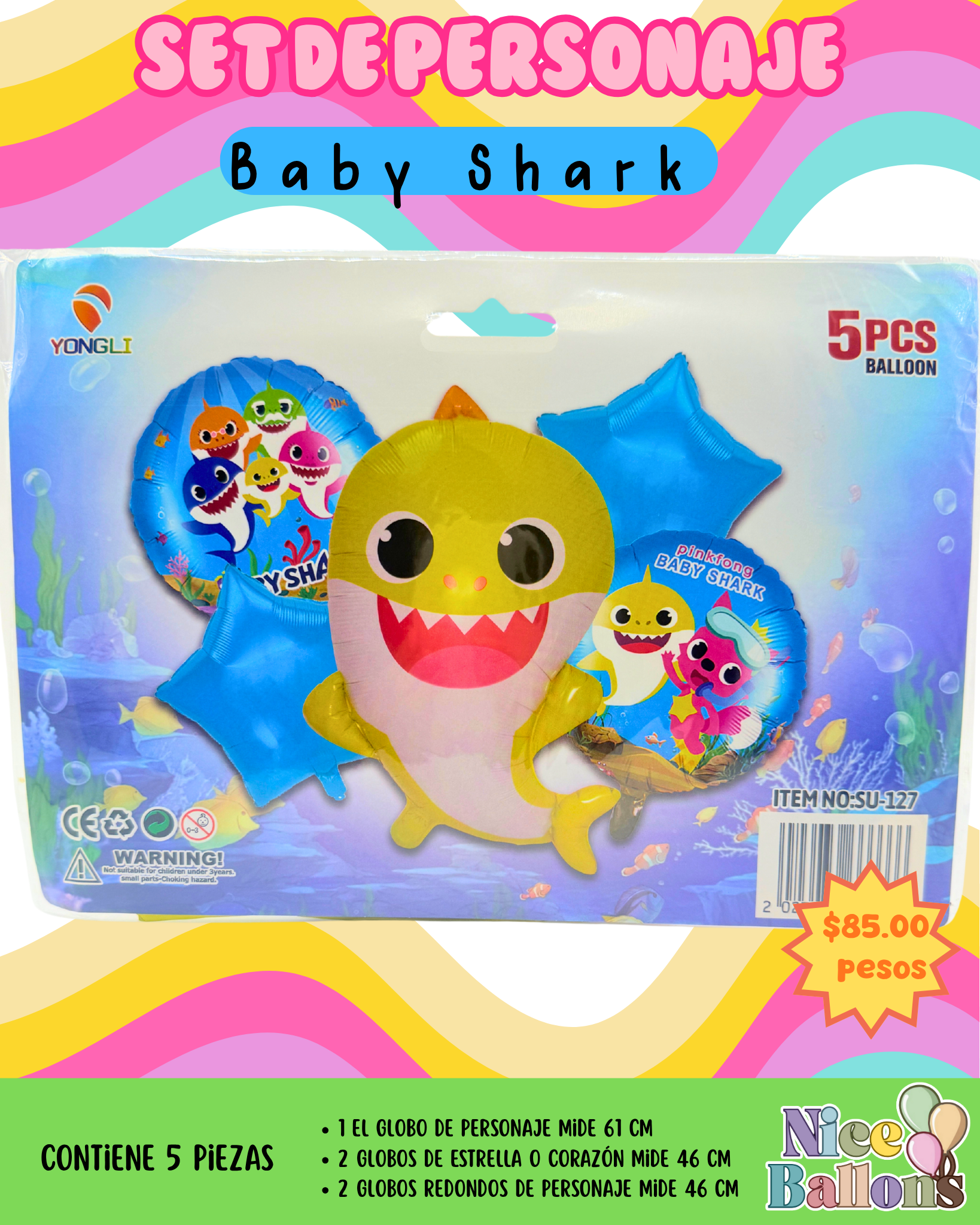 Baby Shark - amarillo