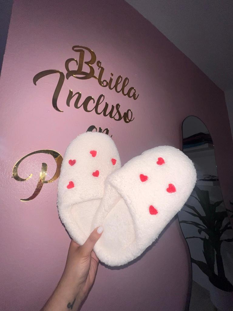 Miniatura 2 de Pantunflas de corazones ❤️
