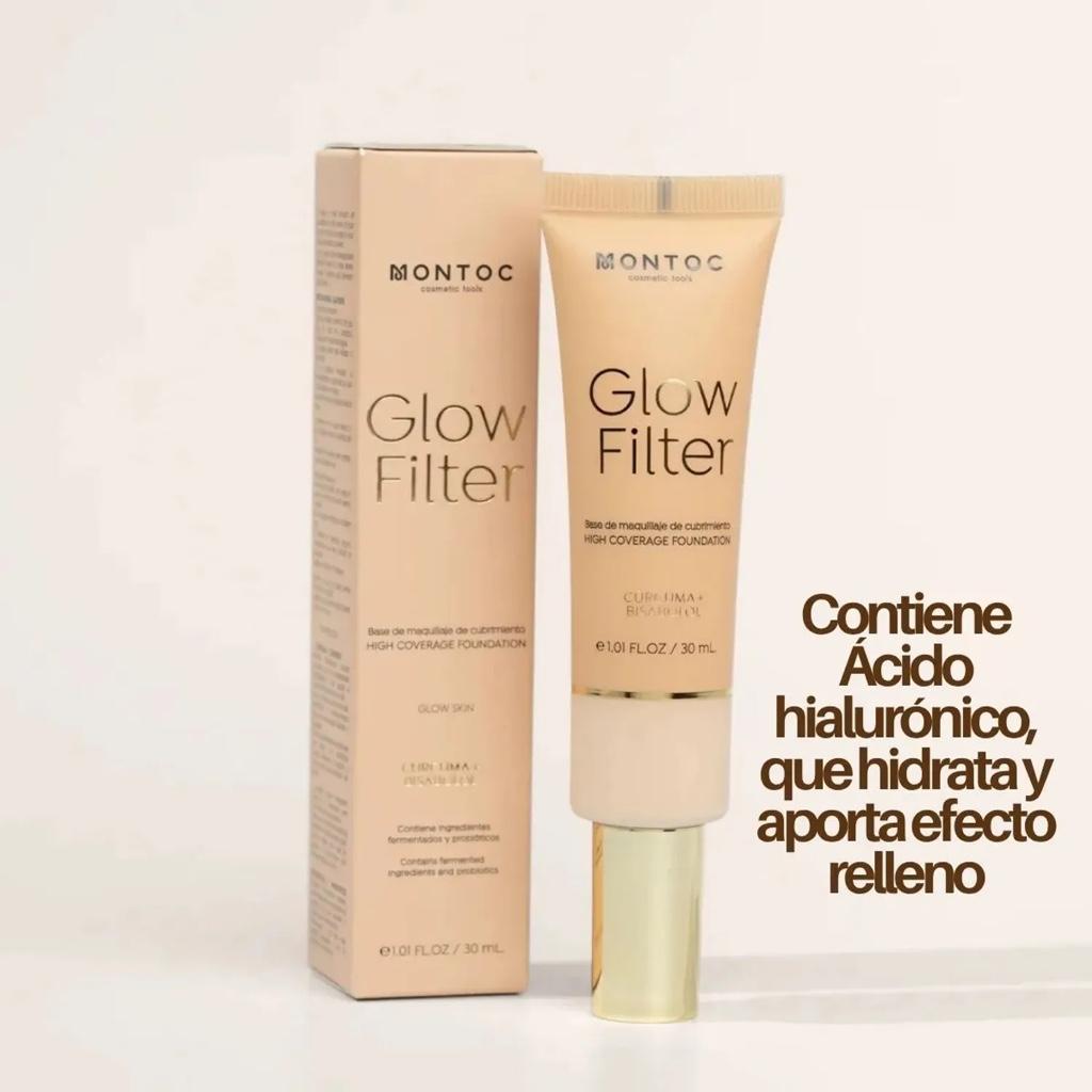 BASE LUMINOSA ALTA COBERTURA GLOW FILTER MONTOC