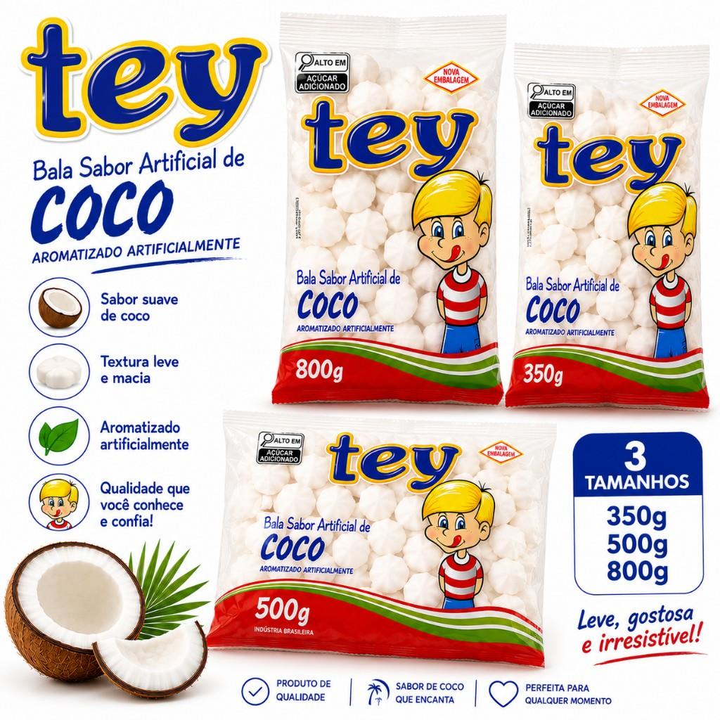 Balas de coco Tey
