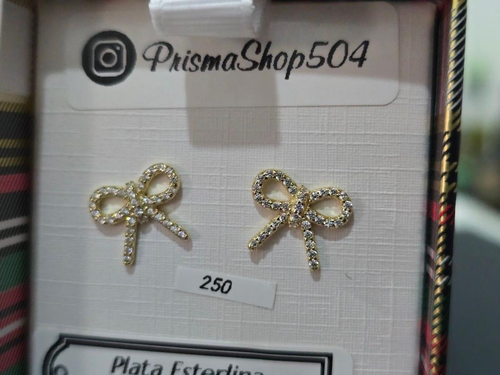 Miniatura 2 de Aretes Estilo Studs- Plata 925 (Dorado)