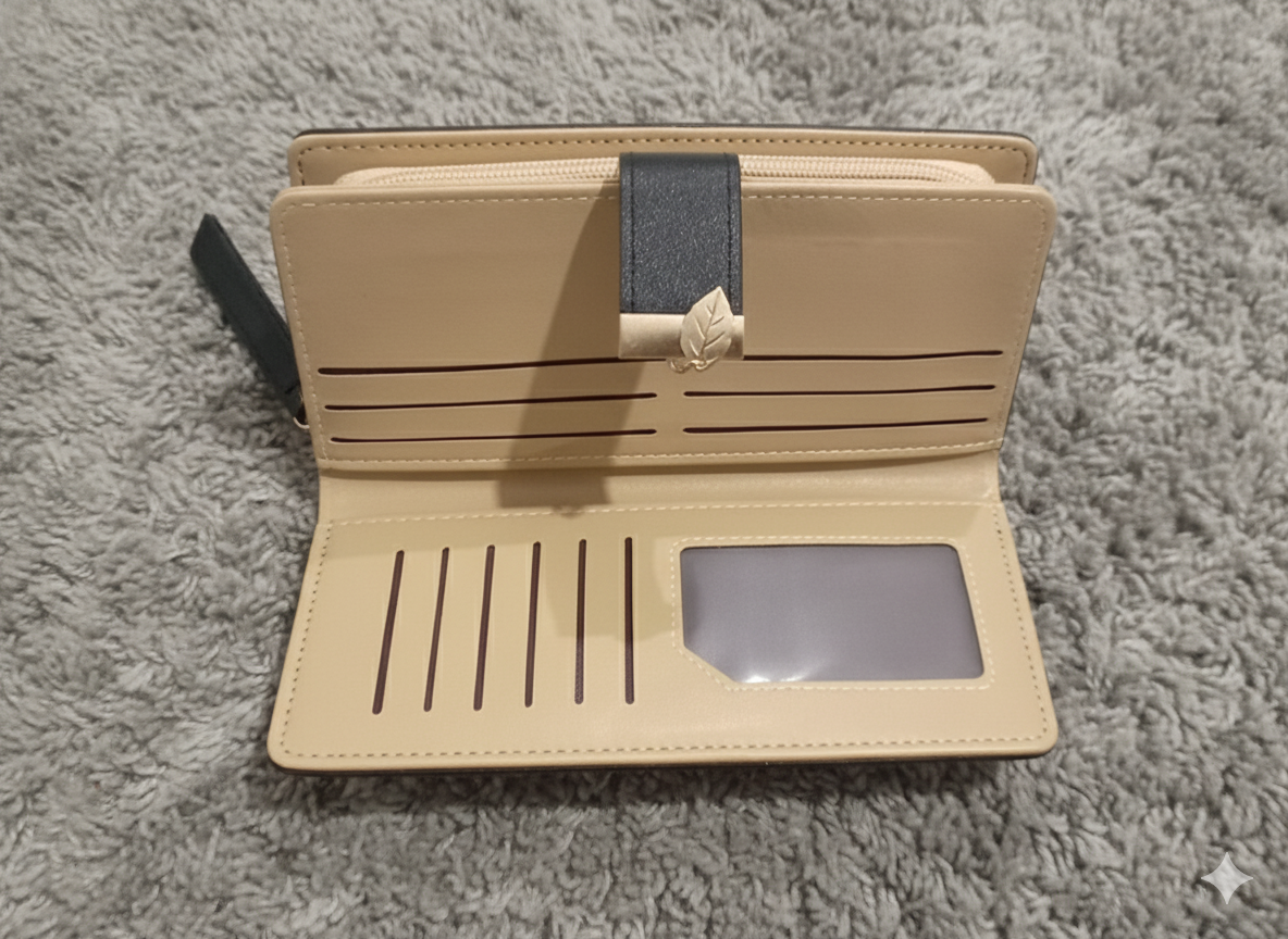 Miniatura 3 de Cartera Piel (Negro)