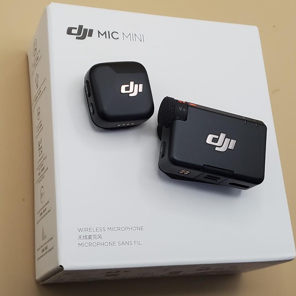 Miniatura 2 de DJI Mic Mini (1 TX + 1 RX), micrófono inalámbrico Lavalier para iPhone/cámara/Android, ultraligero, audio rico en detalles, cancelación de ruido, limitación automática, vlog, transmisión, transmisión de 1,312.3 ft