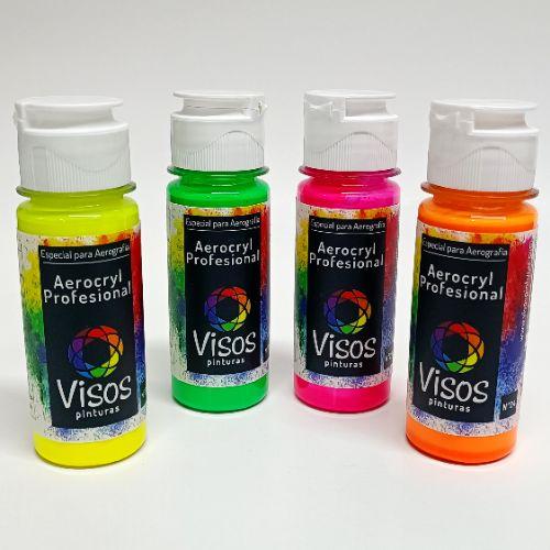 Aerocryl Pro Fluorescentes Unidad