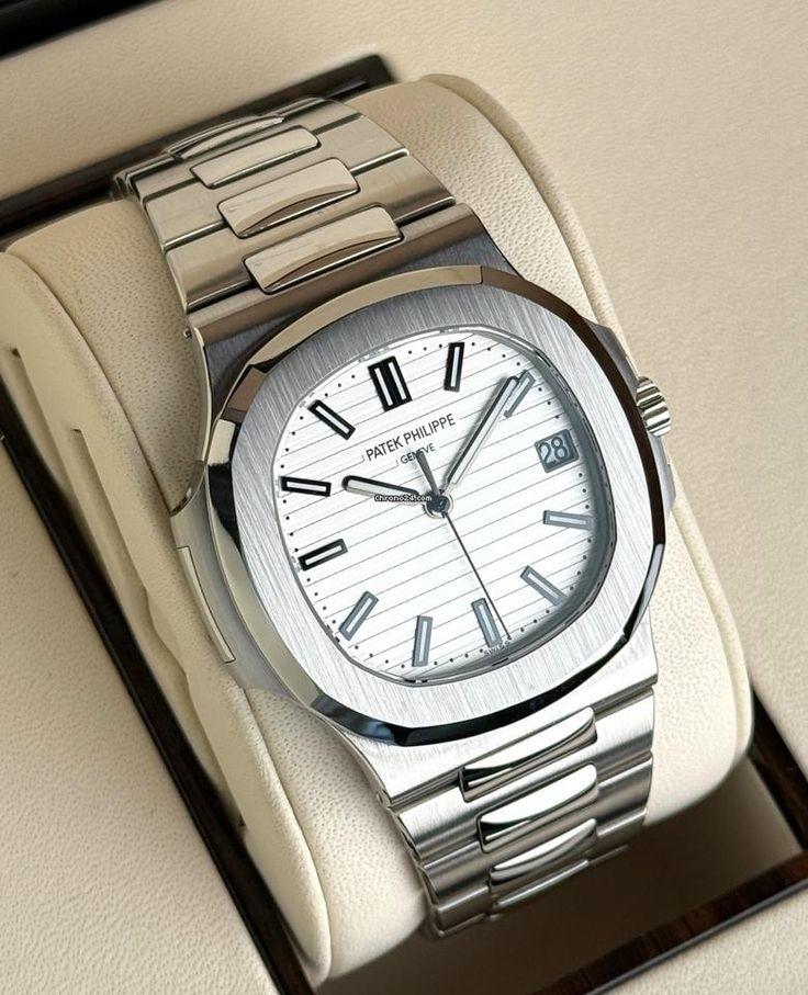 Miniatura 3 de $$ PATEK Nautilus cara blanca