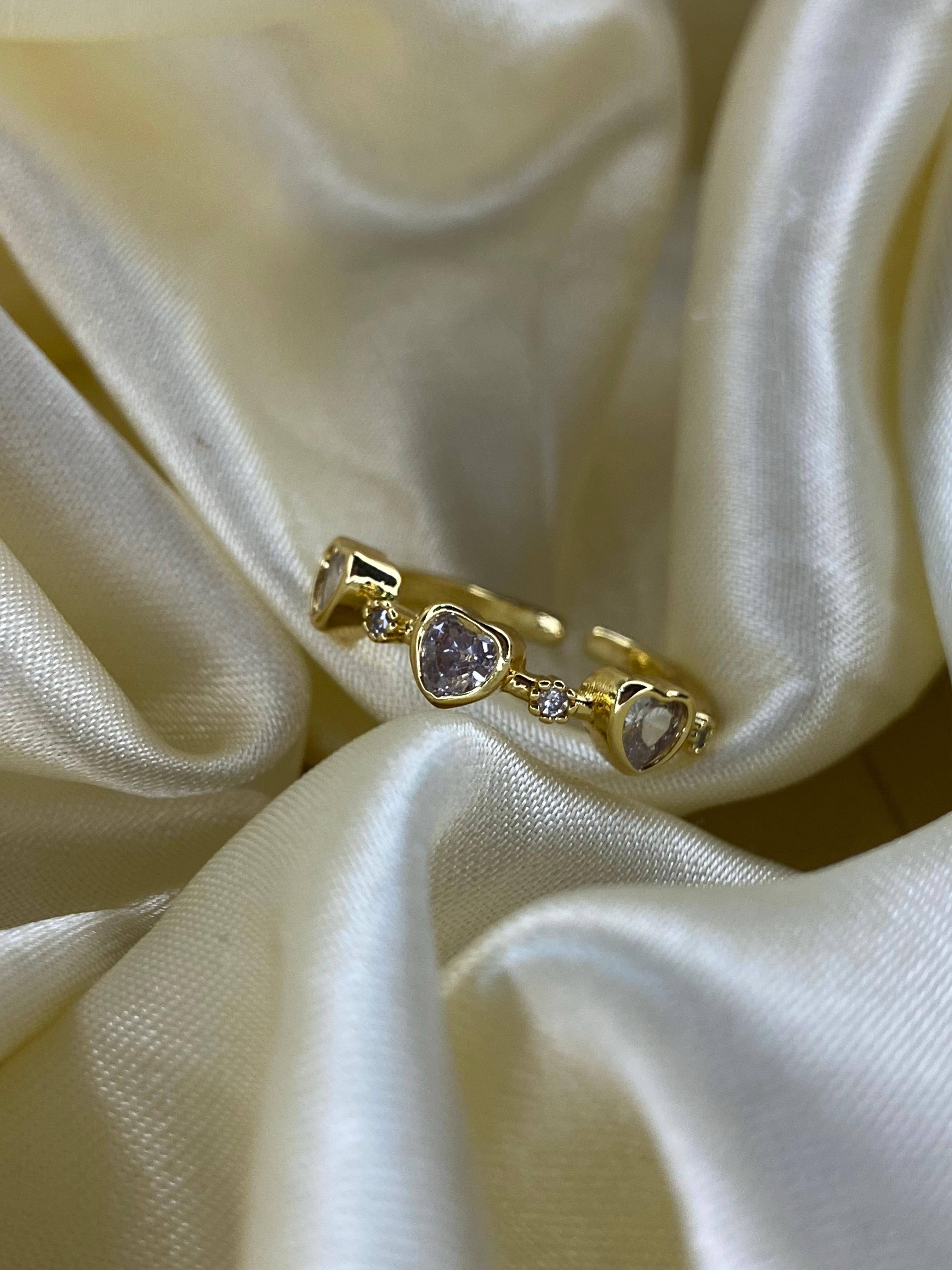 Anillo Corazones de Luz