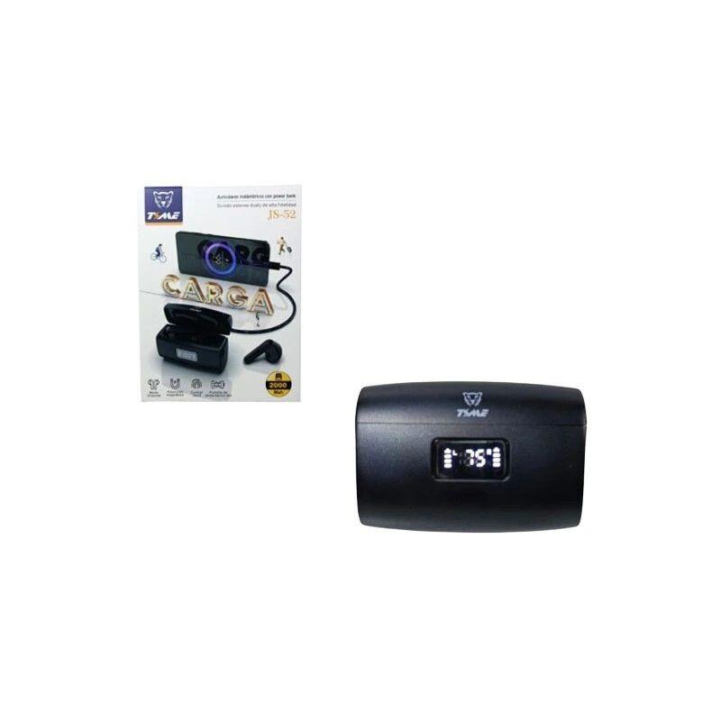 AURICULAR BLUETTOTH CON POWER BANK TIME JS-52