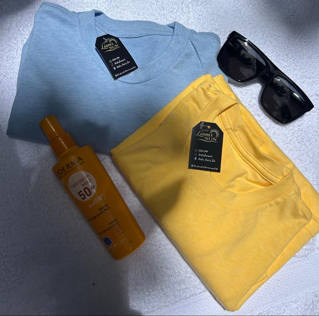Miniatura 2 de Camisa Básica Celeste Pastel