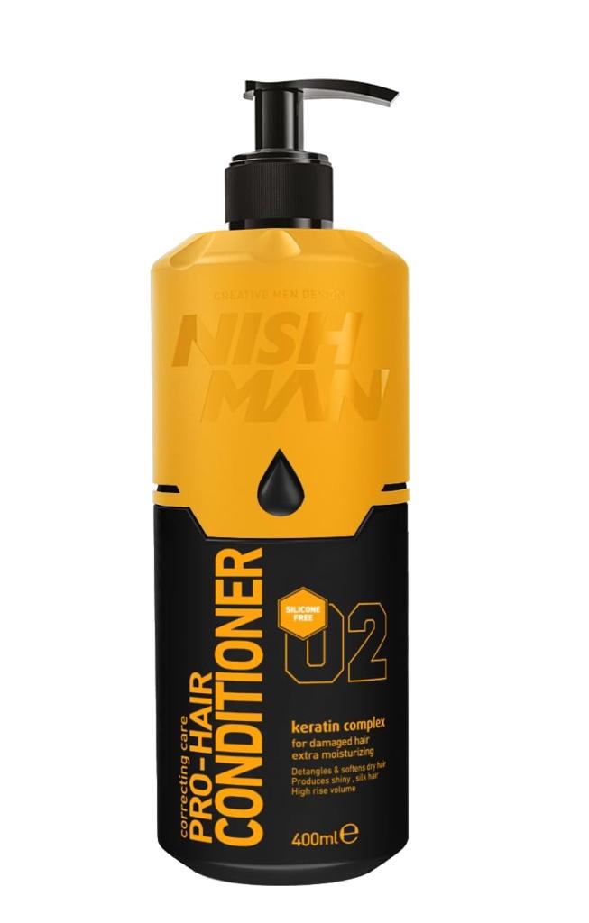 400ml NishMan Conditioner. Soft Feel & Clean Finish (NishMan)