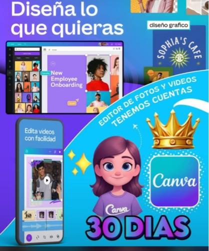 Canva pro x 30 días