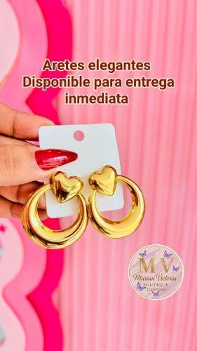 Aretes elegantes circulo ♥️