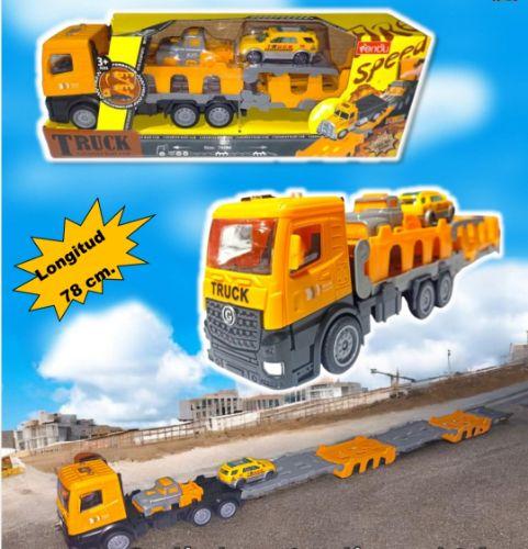 Camión de construcción con plataforma (JH358)